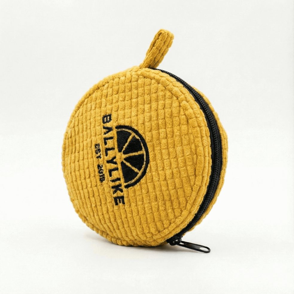 Yellow Halo Pouch - BALLYLIKE Women's Bright Yellow Utility Design Crossbody Pouch